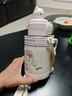 杯具熊（BEDDYBEAR）正品開(kāi)口笑雙飲兒童保溫杯大容量吸管水杯上學(xué)保溫壺 綻放雙飲學(xué)霸Kitty 【禮盒裝】520ml 曬單實(shí)拍圖