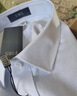 杉杉【DP免燙】長(cháng)袖襯衫男純棉條紋春秋商務(wù)正裝全棉 淡藍條紋 41 曬單實(shí)拍圖