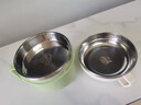 旗豐316食品級不銹鋼中小學(xué)生飯盒碗兒童上學(xué)專(zhuān)用餐盒大容量帶蓋 大號綠色1.2L+折疊筷勺+保溫袋 曬單實(shí)拍圖