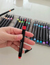 得力（deli）閃光馬克筆軟頭水彩筆小學(xué)生專(zhuān)用畫(huà)筆爆閃細粉卟呤卟呤水性馬克筆 【爆閃細粉】24色-閃光/軟頭 曬單實(shí)拍圖