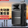 紐曼A12戶(hù)外廣場(chǎng)舞音響12吋大功率擴音器移動(dòng)便攜式家用拉桿藍牙音箱地攤擺攤喇叭雙麥版 曬單實(shí)拍圖