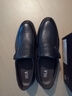 海瀾之家HLA皮鞋男頭層牛皮鞋子男套腳正裝休閑商務(wù)皮鞋男 T211黑色41 曬單實(shí)拍圖
