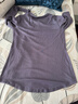 lululemon丨Hold Tight 女士緊身剪裁長(cháng)袖 T 恤 LW3FTFS 葡萄朦朧紫 L /10 曬單實(shí)拍圖