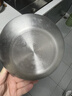 炊大皇316不銹鋼盆料理盆加厚加深洗菜盆和面盆打蛋沙拉盆廚房家用19cm 曬單實(shí)拍圖