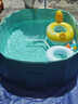 西哈泳士免充氣游泳池家用可折疊兒童嬰兒游泳桶加厚成人大型支架戶(hù)外泳池 1.6米 夾網(wǎng)5層加厚【入門(mén)套餐】 曬單實(shí)拍圖