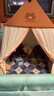 卡優(yōu)比兒童帳篷室內印第安小動(dòng)物家用寶寶公主小房子男女孩玩具游戲屋 棕小熊+收納包 曬單實(shí)拍圖