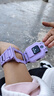小天才電話(huà)手表Z9 體溫監測智能手表 男女孩學(xué)生兒童4G視頻拍照雙攝定位豆蔻紫男女表 曬單實(shí)拍圖