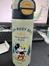 迪士尼水杯316不銹鋼保溫杯保冷杯520ML杯子雙飲兒童水杯 6649米奇 曬單實(shí)拍圖