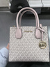 MICHAEL KORSMercer中號MK女包粉色風(fēng)琴包手提單肩35S1GM9M輕奢情人節禮物女士 曬單實(shí)拍圖