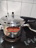 高壓鍋家用防爆燃氣明火煤氣壓力鍋加厚商用大容量可選電磁爐通用 燃氣電磁爐通用3-6人7L 24cm 曬單實(shí)拍圖