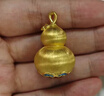 潮宏基 拉絲福字葫蘆黃金吊墜祥瑞葫蘆足金掛墜生日禮物女 計價(jià) 葫蘆吊墜 4.55克 曬單實(shí)拍圖
