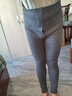 恒源祥秋冬季純羊毛褲男士彈力棉毛線(xiàn)褲保暖褲加厚羊毛褲女士打底褲秋褲 男款淺灰（親膚柔軟保暖褲修身羊毛褲） 3XL 185 建議170-200斤 曬單實(shí)拍圖