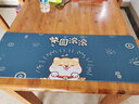 聚盈豐 鼠標墊大號動(dòng)漫勵志辦公游戲鼠標墊創(chuàng  )意文字鎖邊防滑鍵盤(pán)墊臺式電腦學(xué)習桌墊 800*300mm柴圓滾滾 曬單實(shí)拍圖