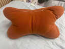 唐裔立體三角釋壓骨頭枕枕頭枕芯角骨枕頭護頸椎枕芯反弓支撐硬枕成人 落日橘【55*33*33cm】/一只 無(wú)規格 曬單實(shí)拍圖