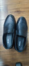 康奈套腳商務(wù)休閑鞋簡(jiǎn)約舒適懶人鞋日常男士青年圓頭層牛皮鞋 黑色 43 曬單實(shí)拍圖