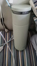 樂(lè )扣樂(lè )扣（LOCK&LOCK）心儀茶水分離保溫杯316L不銹鋼商務(wù)水杯440ML薄荷綠LHC4285MIT 曬單實(shí)拍圖
