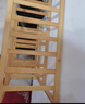 家永裕楠竹鞋架子簡(jiǎn)易多層經(jīng)濟型門(mén)口宿舍客廳實(shí)木家用收納置物架小鞋柜 原色3層長(cháng)50-條板加厚 曬單實(shí)拍圖