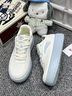 安踏（ANTA）輕風(fēng)2丨運動(dòng)鞋2026春季新款低幫百搭潮流拼色軟彈減震女板鞋 象牙白/幻景藍-5 37.5 (女6.5) 曬單實(shí)拍圖