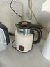 正品燒水壺家用耐用節能大容量雙層安全防燙電熱水壺燒水杯 1L 杯刷 曬單實(shí)拍圖