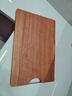 京東京造 菜板 砧案板切菜實(shí)木家用食品接觸級抗菌【烏檀整木】 45*30*3CM 曬單實(shí)拍圖