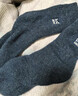 貓人3雙62%羊毛襪子男士中筒襪秋冬季加厚加絨保暖毛圈襪地板睡眠長(cháng)襪 曬單實(shí)拍圖