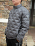 波司登（BOSIDENG）26春季輕薄羽絨服防風(fēng)鎖溫男輕暖鵝絨短款外套B260135033 【店長(cháng)推薦】極地灰8270 S 170/92A 體重約120-130斤 曬單實(shí)拍圖