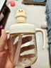 英氏（YEEHOO）兒童水杯嬰兒寶寶牛奶杯子吸管奶瓶1-3歲學(xué)飲杯吸管杯幼兒園 曬單實(shí)拍圖