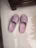 優(yōu)調拖鞋男足弓支撐居家防臭夏季浴室洗澡防滑情侶拖鞋女 紫色 37-38 曬單實(shí)拍圖