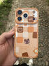 遲星適用iphone17promax手機殼新款全包手機殼液態(tài)硅膠橙色小熊蘋(píng)果手機殼可愛(ài)卡通防摔保護殼 橙色 iphone17promax 曬單實(shí)拍圖
