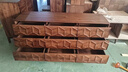 年林記憶 實(shí)木九斗柜 北美黑胡桃木原木儲物柜收納柜烏金木抽屜柜床尾柜子 北美黑胡桃木160*45*80cm無(wú)輔材 曬單實(shí)拍圖