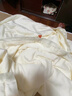 LAZY GOOSE懶鵝寶寶可水洗桑蠶絲被秋冬嬰兒空調被子被芯兒童天絲夏涼被 曬單實(shí)拍圖