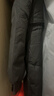 千仞崗冬季羽絨服中長(cháng)款大毛領(lǐng)連帽外套收腰顯瘦花苞袖冬裝保暖防寒服 魔力黑（鴨絨） XS (155) 曬單實(shí)拍圖