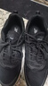 特步跑步鞋男鞋運動(dòng)鞋男輕便減震休閑鞋跑鞋學(xué)生鞋 黑白 43碼 曬單實(shí)拍圖