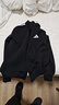 adidas經(jīng)典休閑三條紋長(cháng)袖套裝男女秋季阿迪達斯官方輕運動(dòng) 黑色（推薦選大一碼）   XL 曬單實(shí)拍圖
