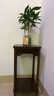 坤奉客廳室內中式花架落地式高檔高顏值新盆景架綠蘿架陽(yáng)臺花盆架子 胡桃色小號-優(yōu)質(zhì)實(shí)木【加粗加高】窄款 曬單實(shí)拍圖