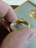 快手越南沙金戒指男士女款光面情侶婚慶對戒簡(jiǎn)約戒子久不掉色 曬單實(shí)拍圖