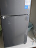奧克斯小冰箱家用小型迷你冷藏冷凍兩用出租房宿舍用節能省電寢室辦公室電冰箱 【凈化去味】146灰色【高效保鮮 銅管速冷】30L 曬單實(shí)拍圖