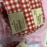 MUJI 再生聚酯纖維化妝包 居家 旅行 化妝品收納 便攜洗漱包 方型 紅色格紋 曬單實(shí)拍圖