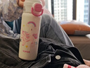 蘇泊爾（SUPOR）保溫杯大容量316L不銹鋼水杯兒童小學(xué)生一蓋雙飲便攜吸管杯彈蓋杯 曬單實(shí)拍圖