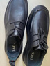 他她（TATA）商務(wù)休閑皮鞋男士黑色男鞋子軟底爸爸鞋 黑色休閑（系帶） 39 曬單實(shí)拍圖