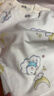 繽麗貓新生兒無(wú)骨純棉四季簡(jiǎn)約套裝嬰兒衣服分體二件套裝男女寶寶童裝 肩扣套裝-云朵小兔 80 曬單實(shí)拍圖