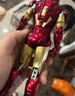 漫威（Marvel）鋼鐵俠手辦十周年發(fā)光版鋼鐵俠mk6玩具模型擺件生日男孩14+ 曬單實(shí)拍圖