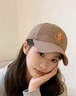 CACUSS帽子女春秋天鴨舌帽時(shí)尚刺繡棒球帽男大頭圍顯臉小可愛(ài) 小橘貓 曬單實(shí)拍圖