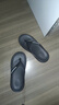 大嘴猴（paul frank）人字拖男士夏季拖鞋戶(hù)外外穿厚底耐磨夾趾沙灘鞋6665黑色42-43 曬單實(shí)拍圖