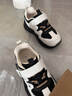 牧童兒童運動(dòng)鞋春秋款男童幼兒園鞋輕便網(wǎng)面休閑跑步鞋女童 熊貓黑27 曬單實(shí)拍圖