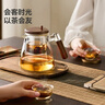 京東京造高硼硅飄逸杯 茶壺泡茶壺杯茶水分離器【304濾網(wǎng)】按壓出水 900ml 曬單實(shí)拍圖