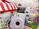 INSTAX富士instax立拍立得 一次成像相機 mini12（mini11升級款）鳶尾紫 曬單實(shí)拍圖