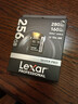 雷克沙（Lexar）256GB SD存儲卡 C10 U3 V60 4K相機內存卡 讀280MB/s 寫(xiě)160MB/s 捕捉光影（1667x升級版） 曬單實(shí)拍圖