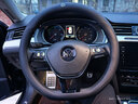 大眾方向盤(pán)套朗逸帕薩特速騰探岳邁騰途觀(guān)L寶來(lái)途岳ID3高爾夫真皮 D型超薄款【黑色線(xiàn)】帶車(chē)標 曬單實(shí)拍圖