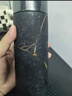 XIAOHEIBEI【彭昱暢同款】小黑杯純鈦保溫杯戶(hù)外燜茶杯辦公鈦杯商務(wù)禮品水杯 悶泡杯-金繕款450ml 曬單實(shí)拍圖